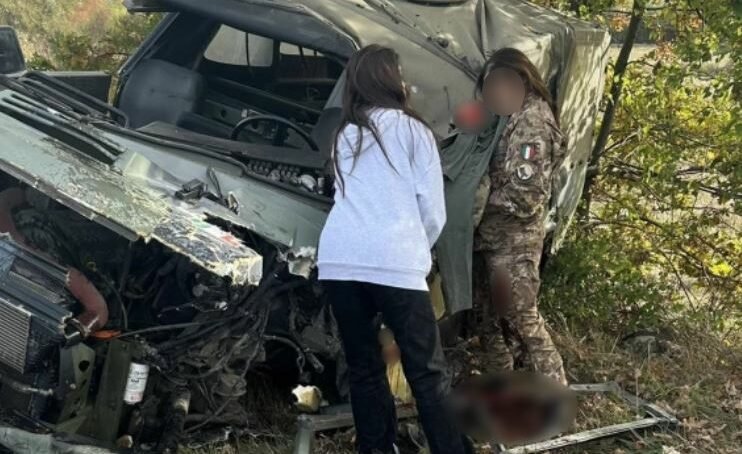 Vdes ushtari italian i KFOR-it në aksidentin në Pejë