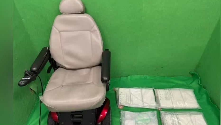 Hong Kong: 11 kilogramë kokainë të dyshuar u gjetën në karrigen elektrike