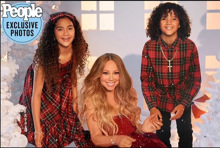 Mariah Carey i nis përgatitjet për festat e fundvitit bashkë me binjakët e saj