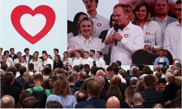 Zgjedhjet në Poloni, Donald Tusk e shpall fitoren