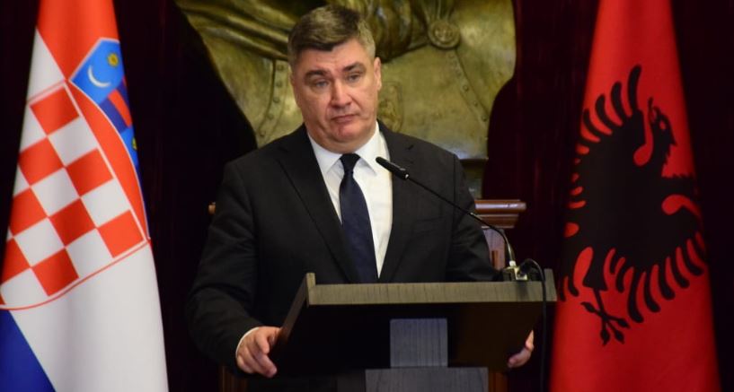 Presidenti kroat për Banjskën: Sanksionet nuk kryejnë punë, duhet presion ndaj Vuçiqit