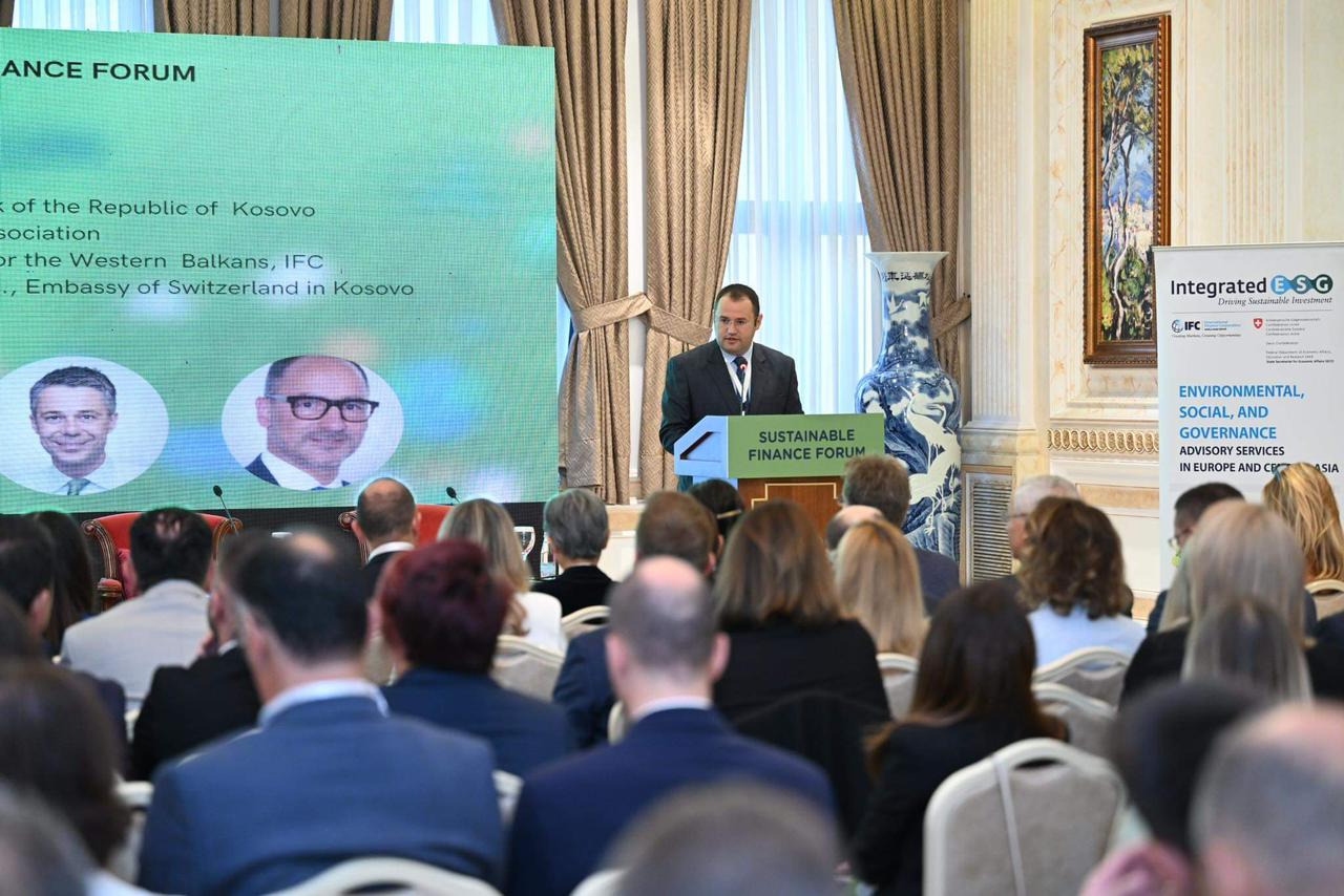 Forumi për Financat e Qëndrueshme, Ismaili: BQK-ja e përkushtuar për të forcuar stabilitetin financiar