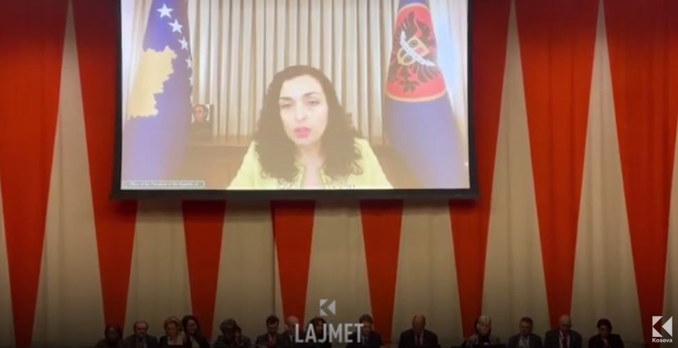 Osmani në OKB: Vasfije Krasniqi, fytyra e luftës (VIDEO)