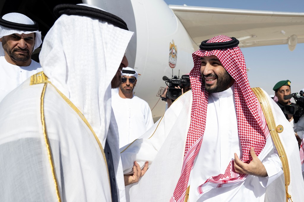 Salman takohet me udhëheqësit e Emirateve të Bashkuara Arabe në mes të luftës Izrael-Hamas