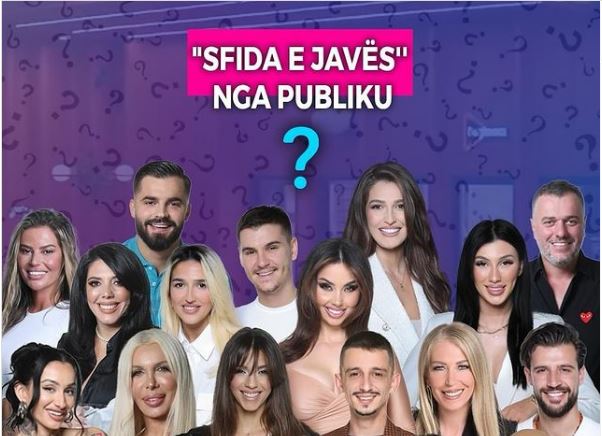Publiku do të sygjerojë "Sfidën e Javës" për banorët e Big Brother VIP Kosova 2