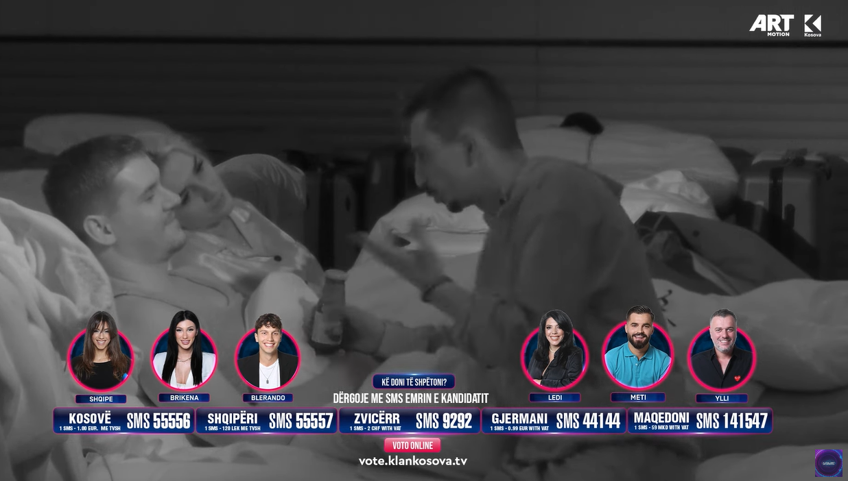 Gania tregon se si e talli Edonën por që kjo s'e kuptoi fare (VIDEO)