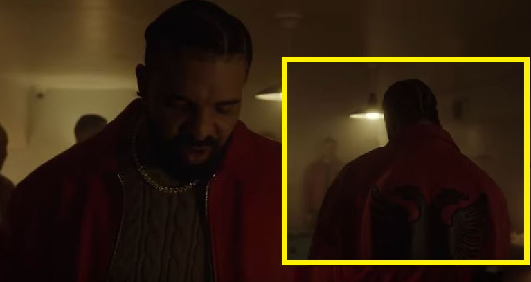 “Shqiptarizohet” Drake, publikon videoklip me flamurin kuq e zi (VIDEO)