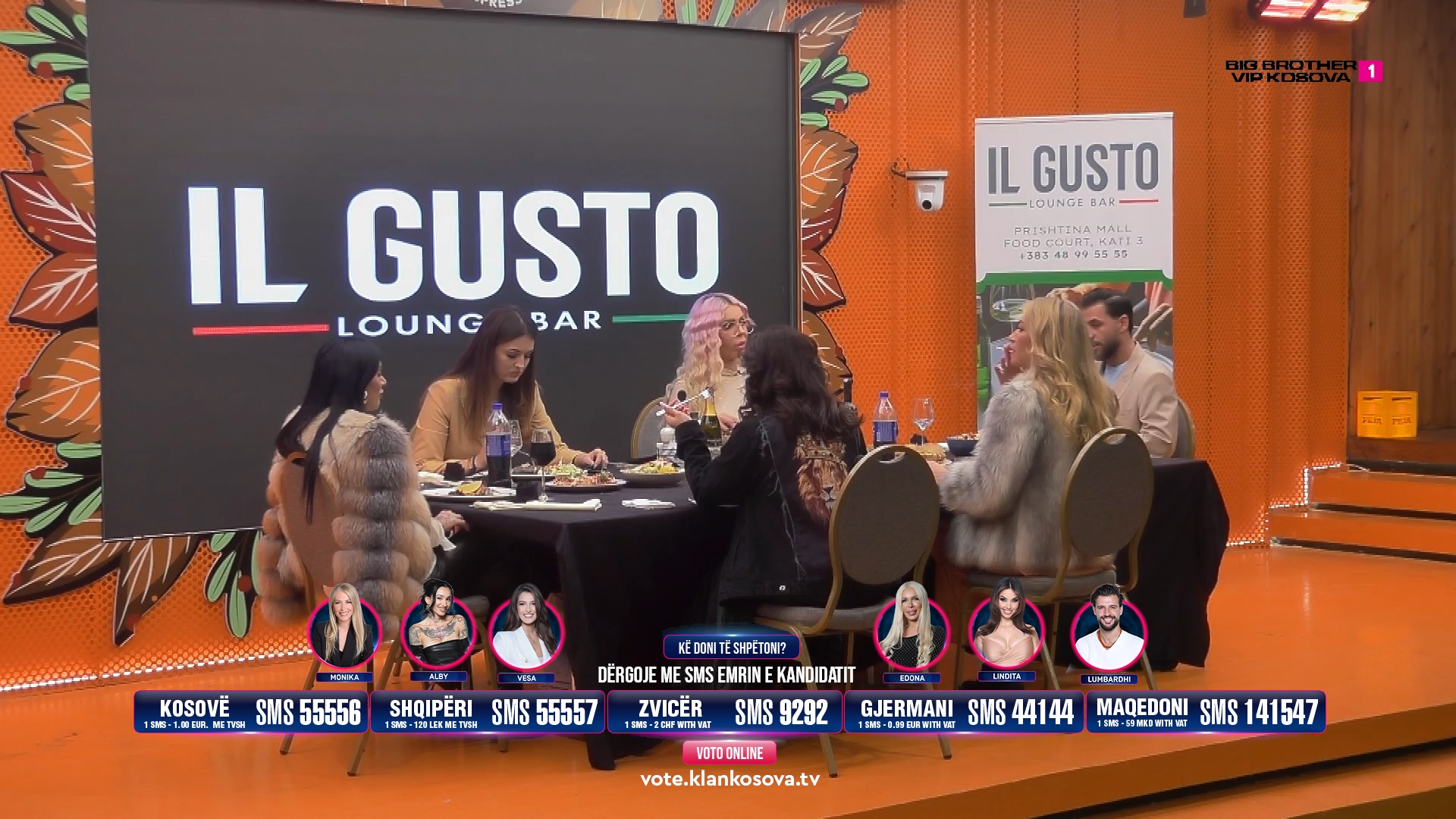 Nis darka e banorëve të nominuar, ushqimi është servirur nga "IL Gusto" (VIDEO)