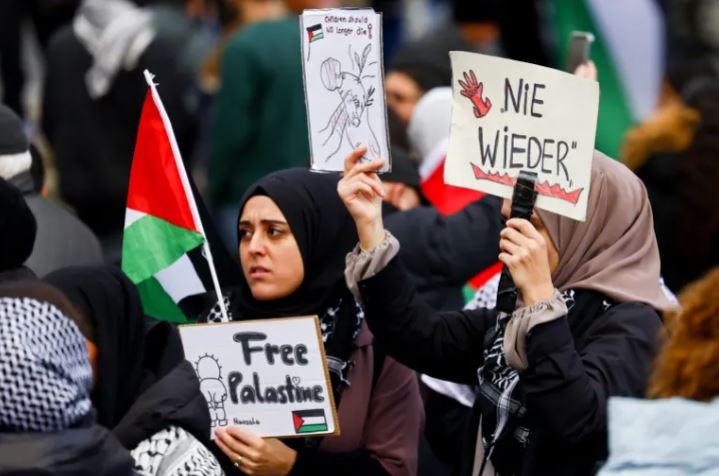 Mijëra protestues në Gjermani kërkojnë “Liri për Gazën”