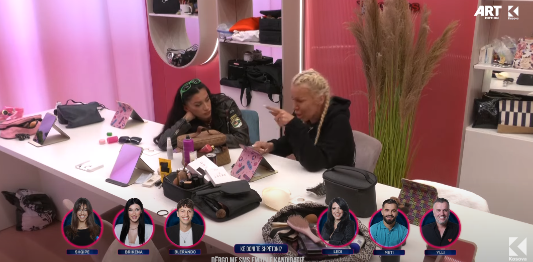 "Fytyrën e ka fallco dhe do ta nominoj çdo javë", për cilën nga vajzat po flet Edona? (VIDEO)