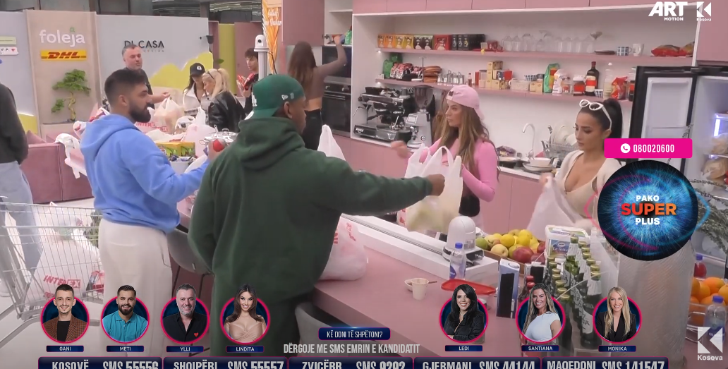 "Interex" sjellë ushqimet për banorët  e Big Brother VIP Kosova 2 (VIDEO)