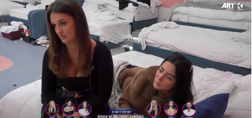 Alba e Vesa "e ngushëllojnë" Edonën, i thonë se "nuk ka shanse të eliminohet këtë javë" (VIDEO)