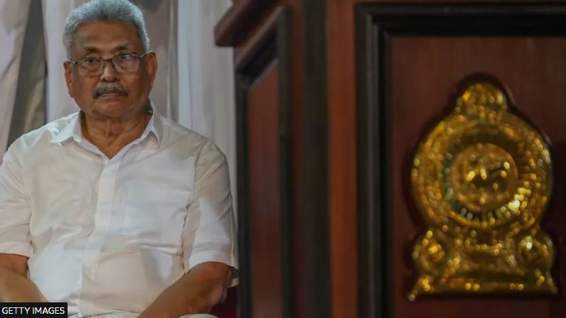 Shri Lanka, Vëllezërit Rajapaksa në mesibn e 13 udhëheqësve përgjegjës për krizën