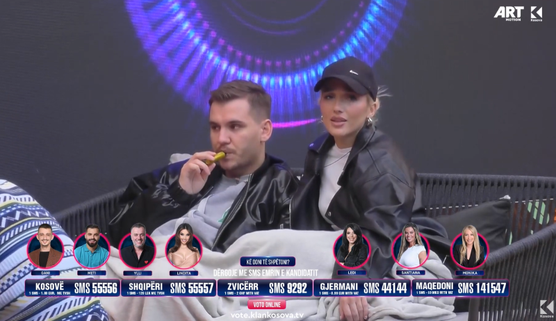 "Më ke zgjedh mua", çifti i Big Brother këndojnë së bashku (VIDEO)