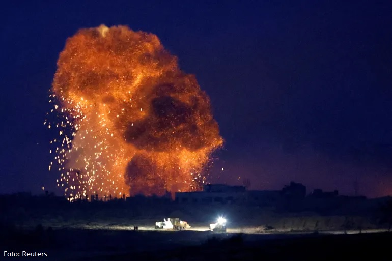 gaza luftime shperthime