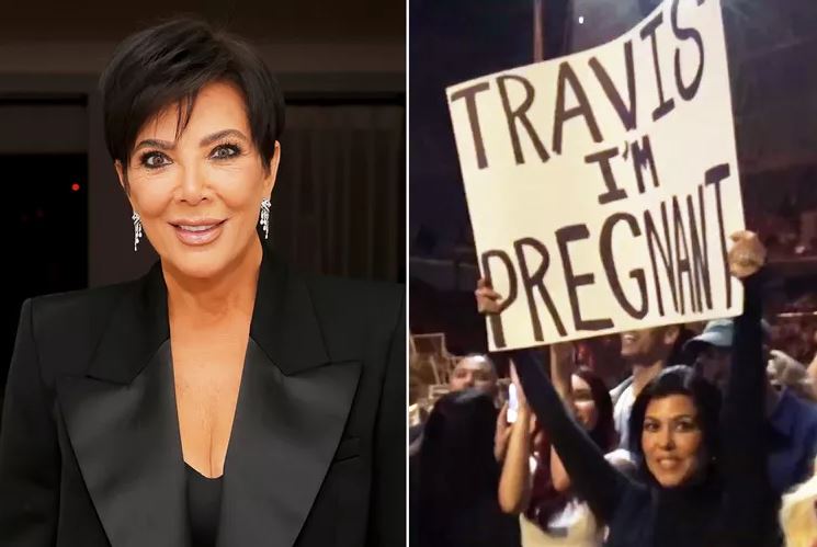 Kris Jenner zbulon se e mësoi për shtatzëninë e Kourtney Kardashian në media