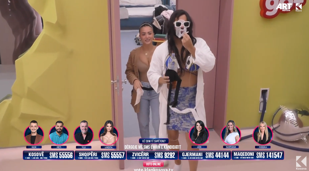 E bën edhe këtë Meti, vishet si Edona (VIDEO)