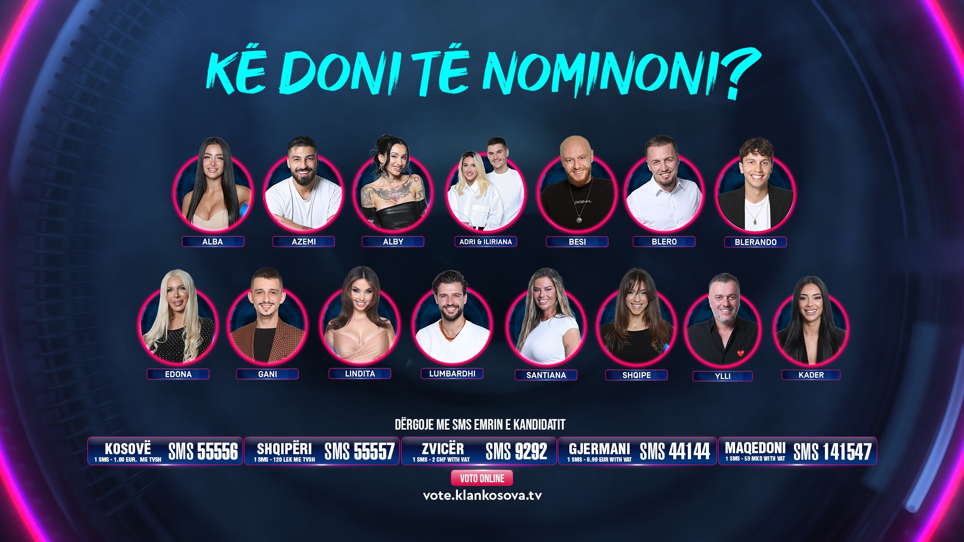 Hapet televotimi - "Kë doni ta dërgoni në nominim?" (VIDEO)