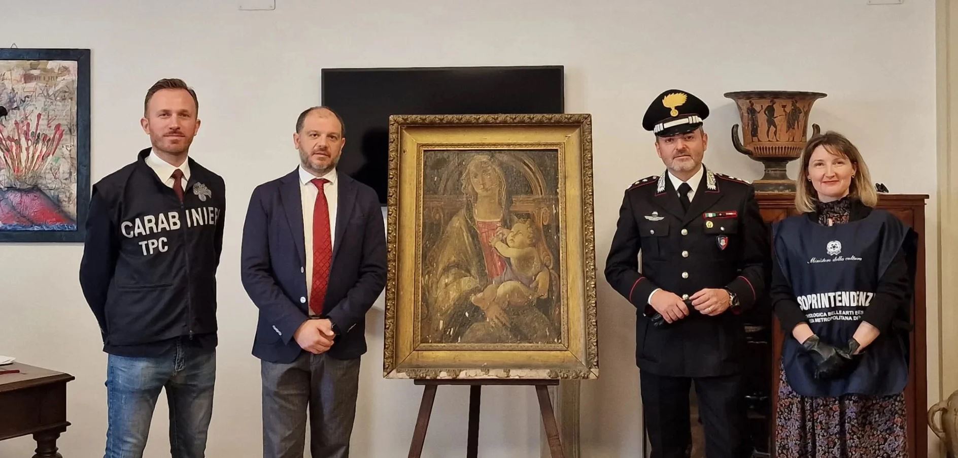 Kryevepra e humbur e Botiçellit është gjetur në një shtëpi në Itali