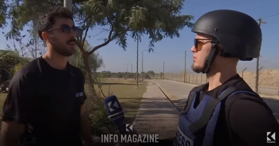 Intervista e gazetarit të Klanit me ushtarin izraelit në kufirin me Gazën (VIDEO)