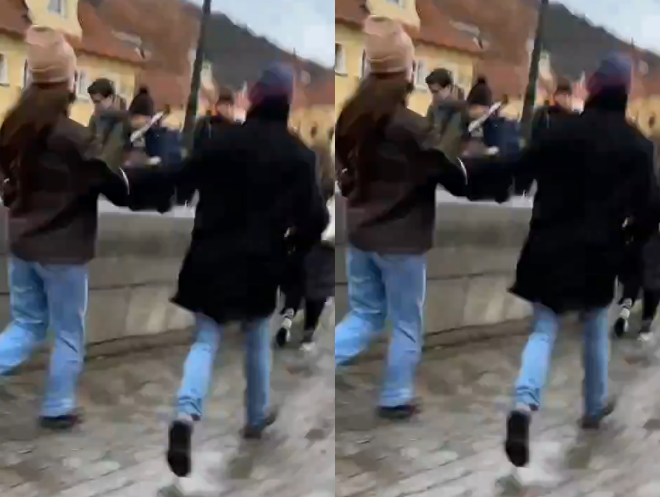 Studentët ikin, pamje shqetësuese nga sulmi në Pragë, dëgjohen të shtëna (VIDEO)