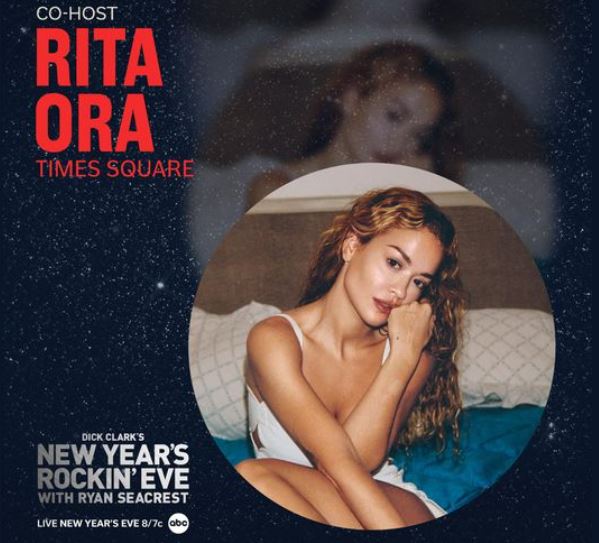 Rita Ora do të jetë nikoqire e "Dick Clark’s New Year’s Rockin’Eve" në Time Square