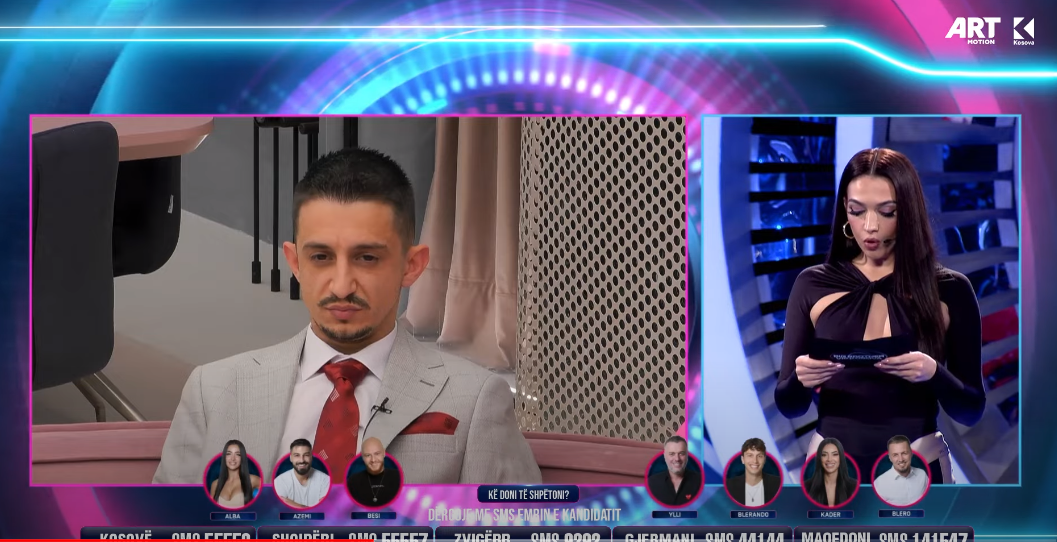 Shqipja dhe Ganiu shkojnë në nominim automatik si dënim nga "Vëllai i Madh" (VIDEO)