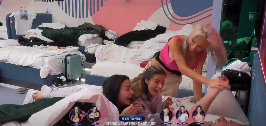 "Për një natë s'ka gajle", përgjigjet Edona, kur Buci e ngacmon duke i thënë "veç kur të shoh mbi mua" (VIDEO)