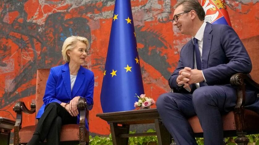 Von der Leyen Vuçiq