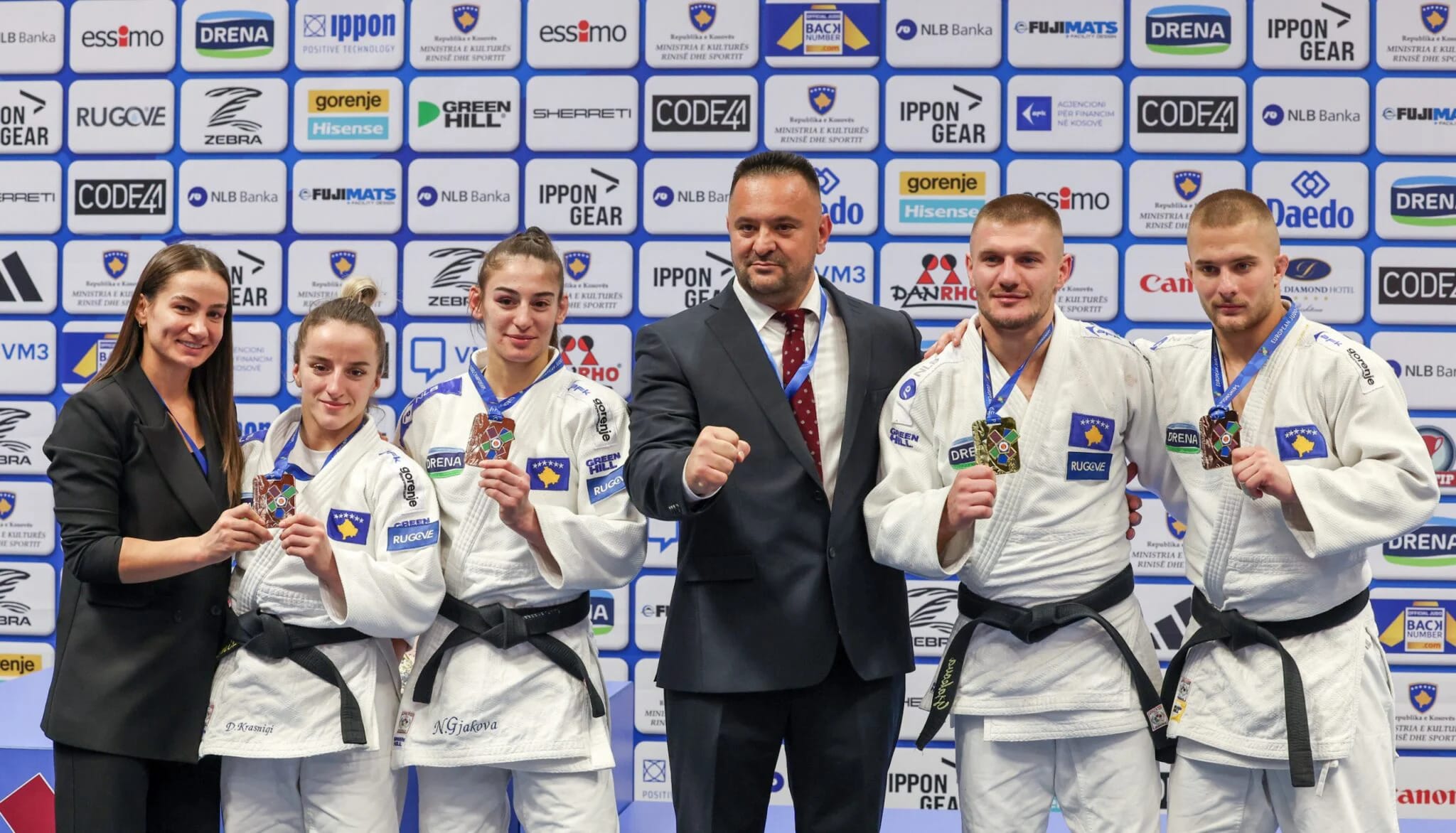 Kosova me më së shumti medalje në Kampionatin Evropian të Xhudos