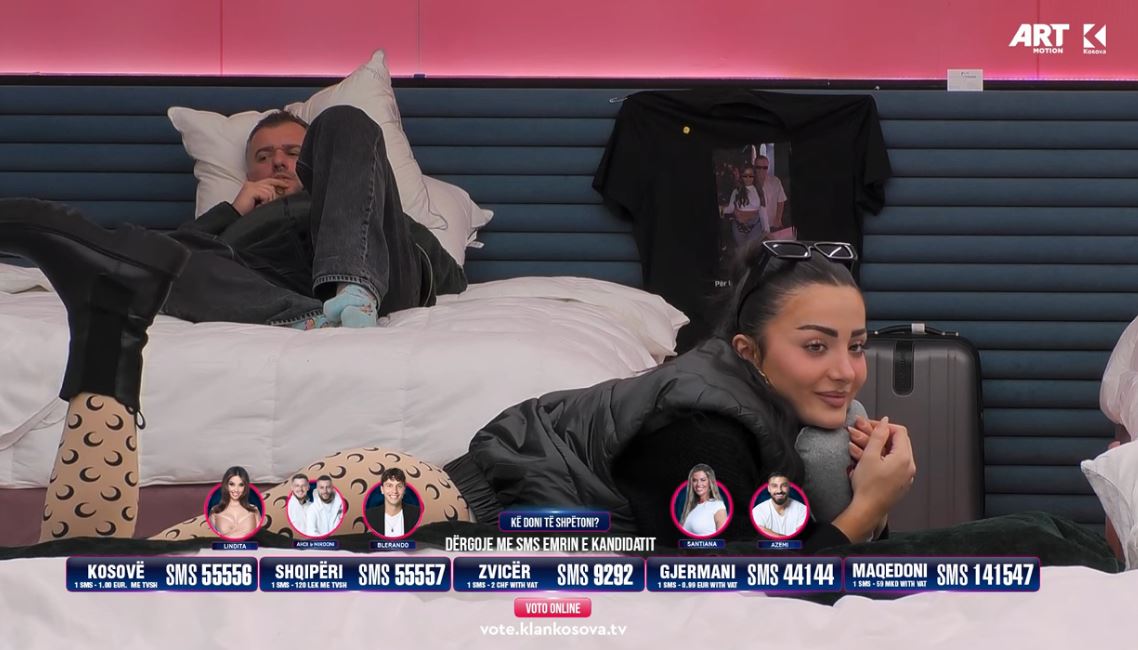 Blerando, Albës: A e di se çfarë më bën kur më shikon në sy? (VIDEO)