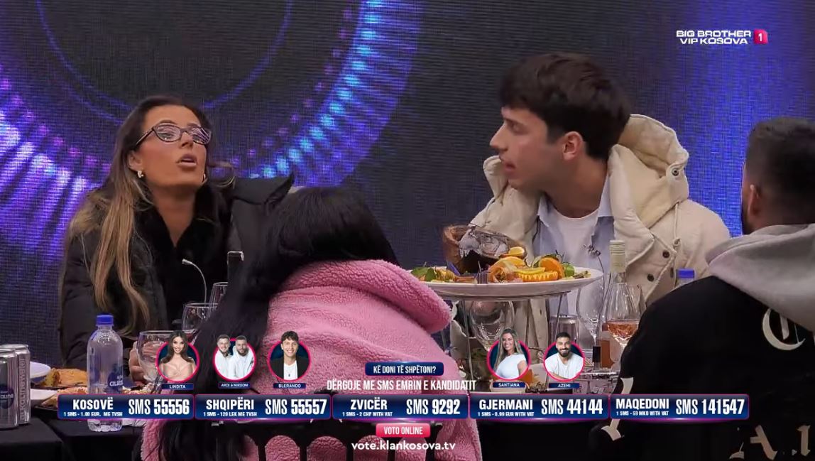Blerando e humb durimin, e thotë me zë të lartë se nuk do debat me Santianën dhe Lindën (VIDEO)