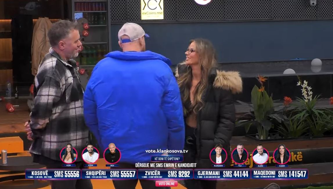 “I ke dhëmbët e bukur” Buci komplimenton Santianën (VIDEO)