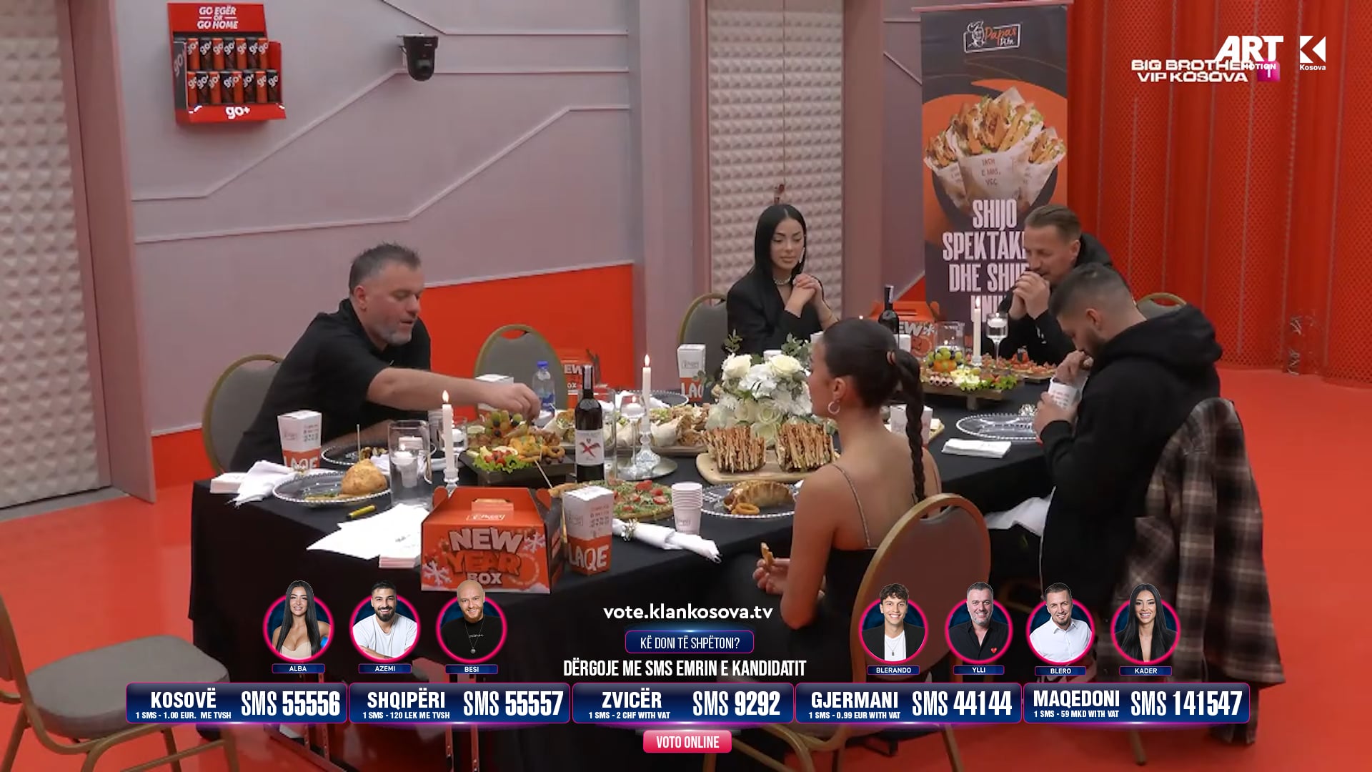 Nis darka e të nominuarve në Big Brother VIP Kosova (VIDEO)