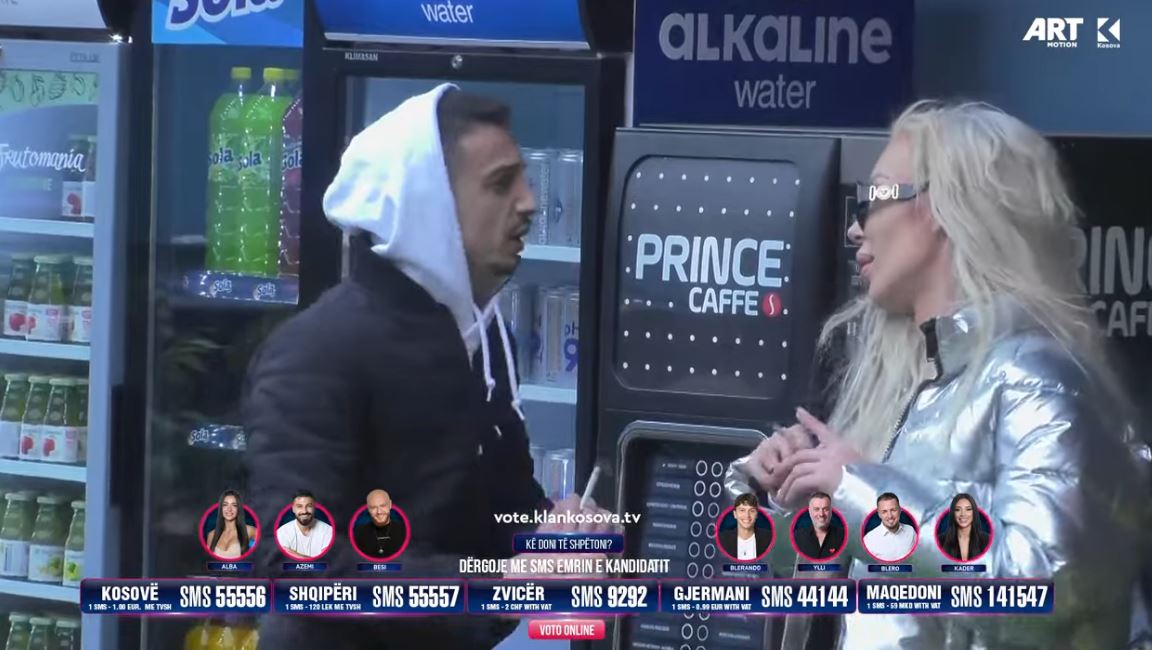 Ia hodhi rrobat në pishinë, Edona qartësohet me Ganiun (VIDEO)