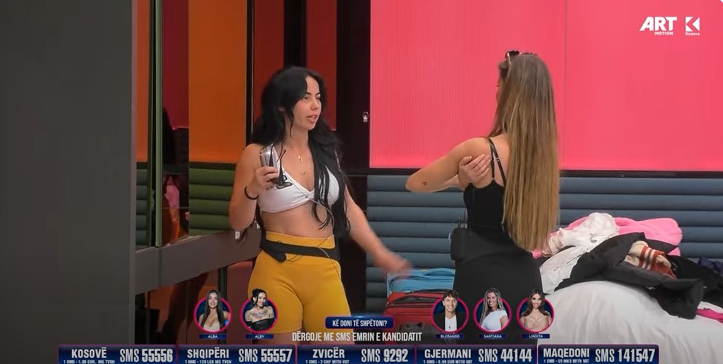 Linda flet me Santianën, thotë se kurrë s'e ka ofenduar Ganiun (VIDEO)