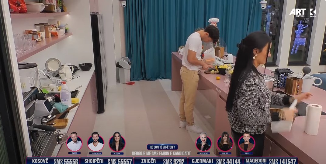 Alba dhe Blerando fillojnë përgatitjen e darkës (VIDEO)