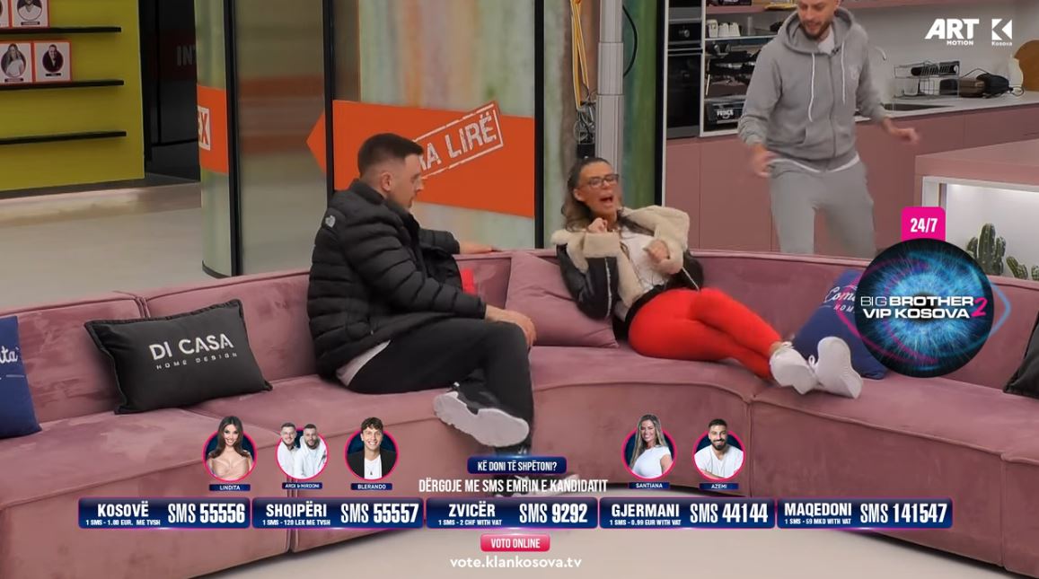 Mirdoni frikëson keq Santianën (VIDEO)