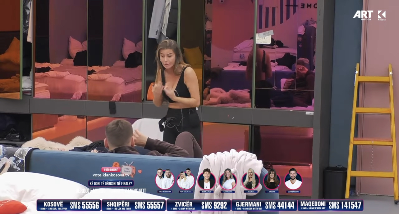 Buci sërish temë diskutimi për Santianën (VIDEO)