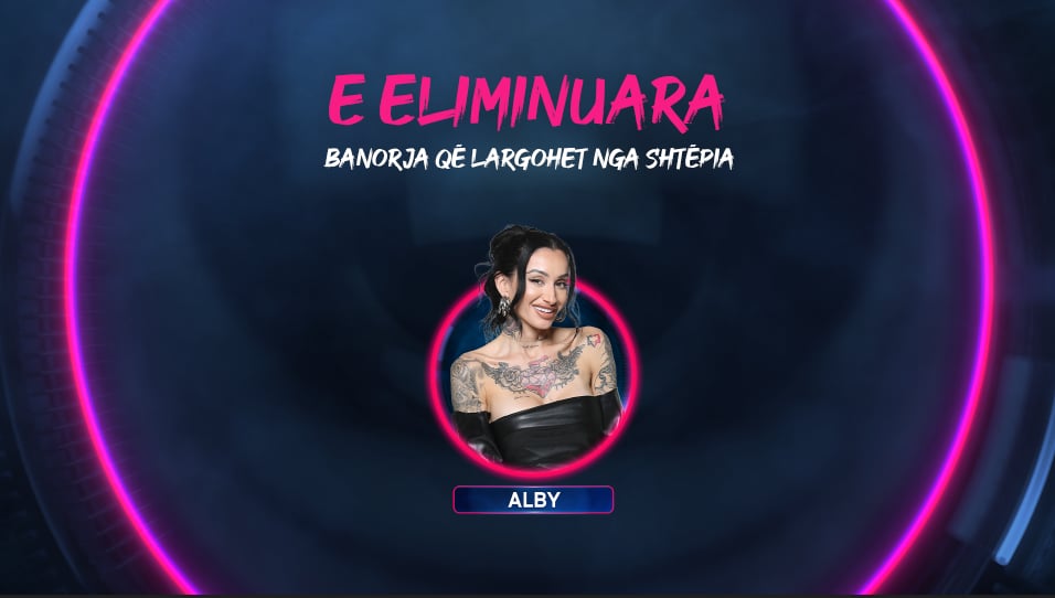 Alby, eliminohet nga gara për çmimin e madh në Big Brother VIP Kosova 2