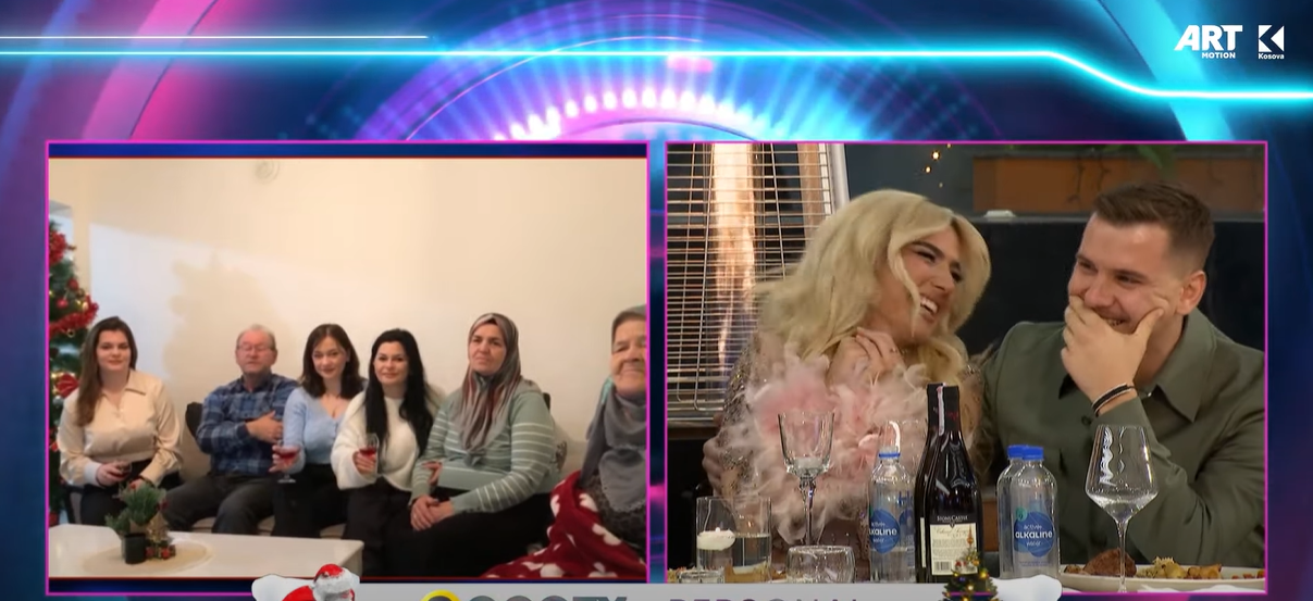 Mesazhet që morën për Vitin e Ri nga familjarët çifti, Adri dhe Iliriana (VIDEO)