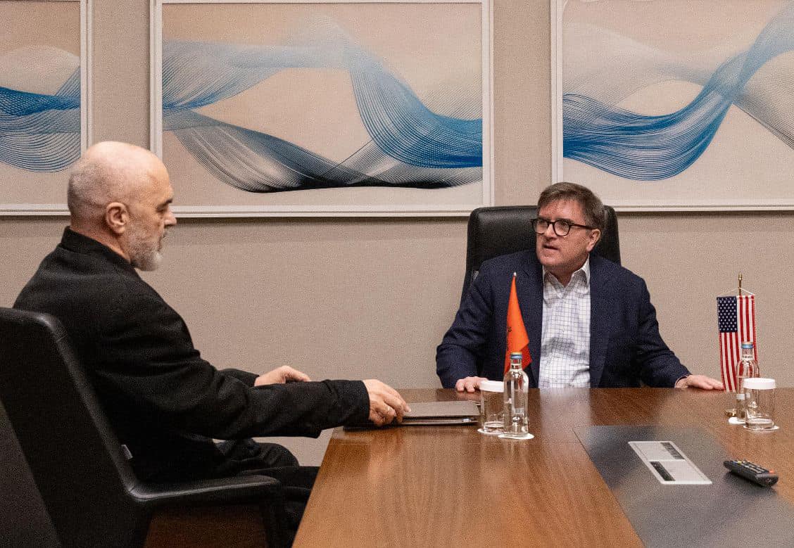 Rama takohet me O Brien në vigjilje të darkës së punës mes liderëve të Ballkanit Perëndimor