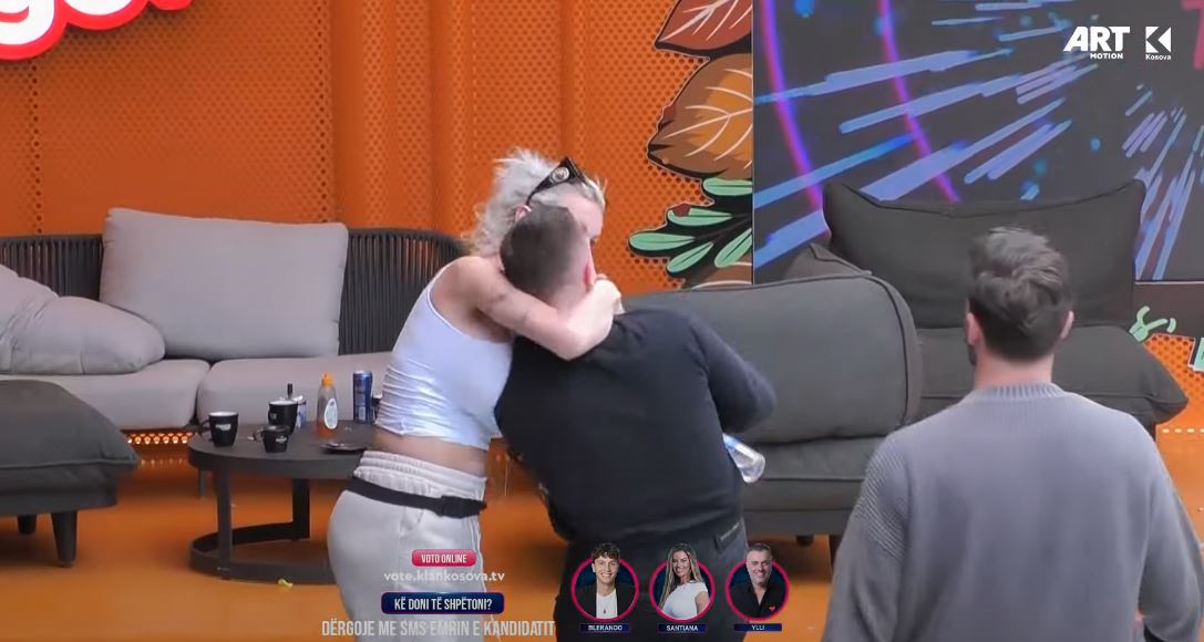 2 mijë euro për çdo puthje në buzë, sfida e radhës nga “Vëllai i Madh” (VIDEO)