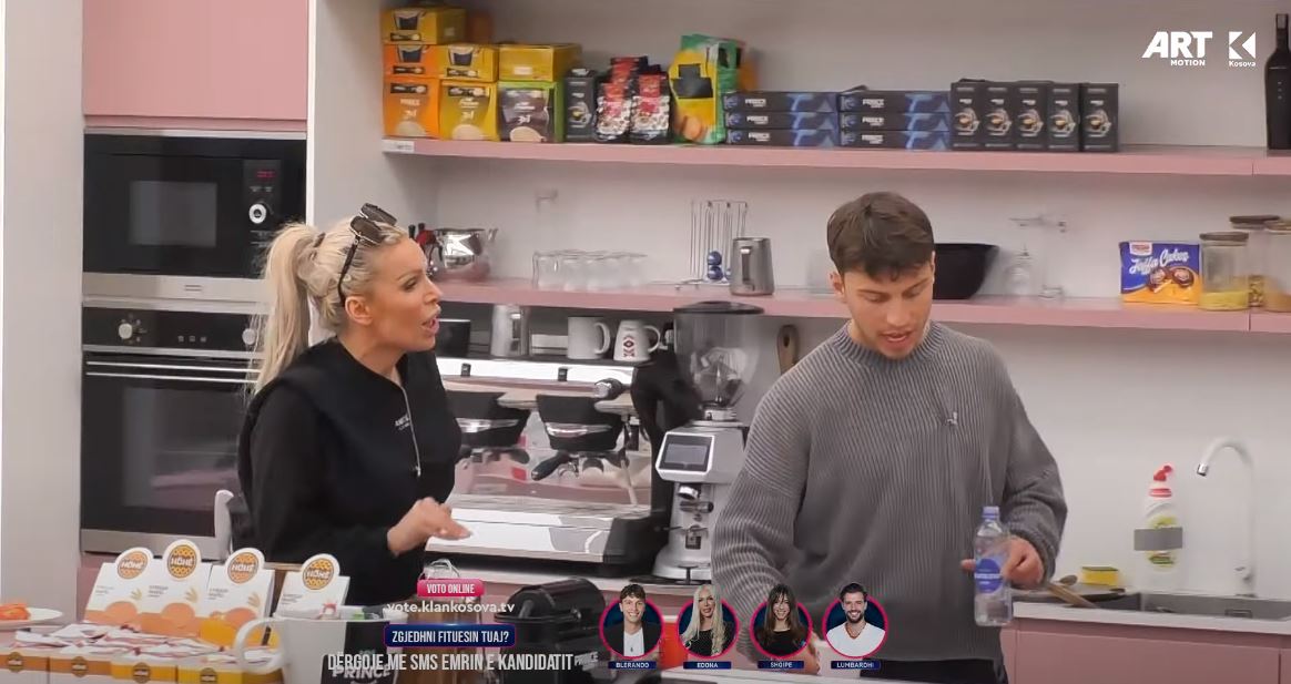 Situatë e tensionuar mes Edonës dhe Blerandos, akuza të rënda mes tyre (VIDEO)