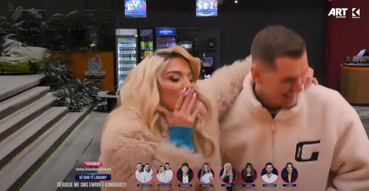 Çifti ia thotë këngës “Huti”, Iliriana me mesazh për Dafinën: Veç ti ke mbetur pa m’çu video (VIDEO)