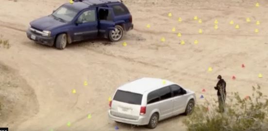 Policia arreston pesë burra për trupat e gjetur në shkretëtirën e largët të Kalifornisë