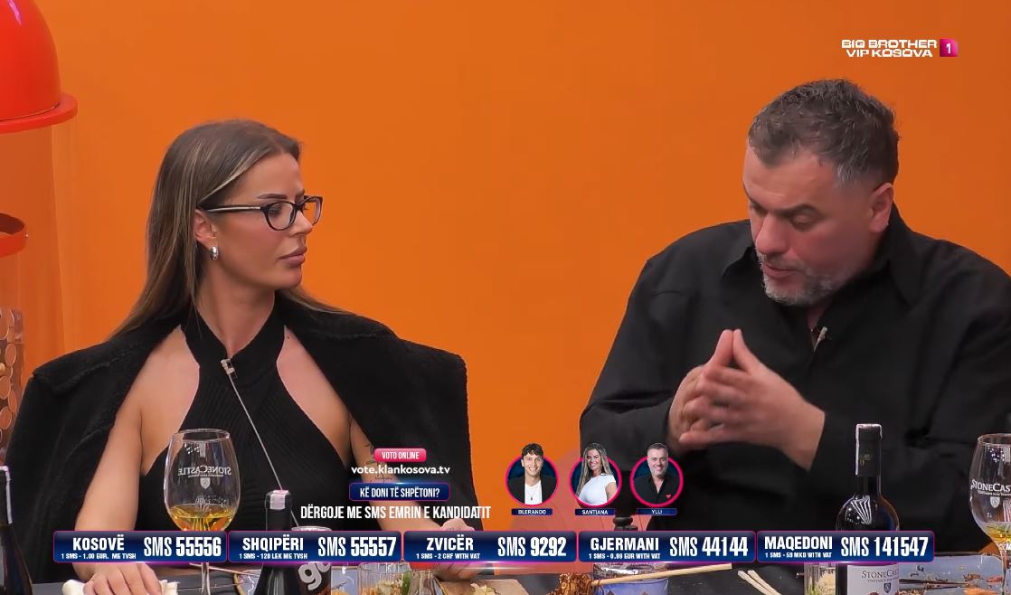 "A jena një me një" - Buci i thotë Santianës se janë barazuar me ofendime mes vete (VIDEO)