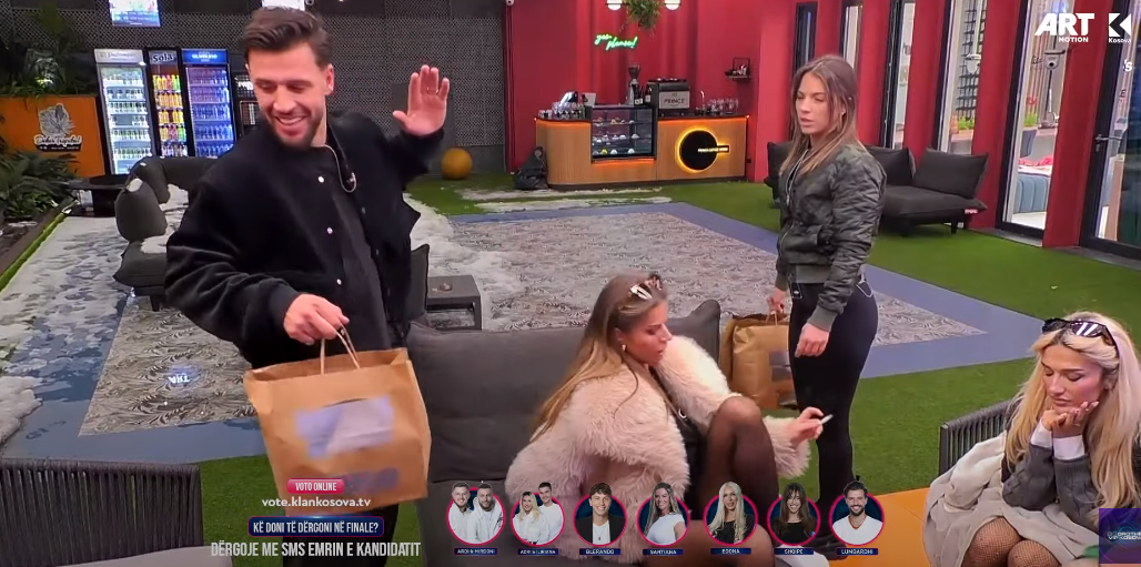 Kaderi u sjellë pula për të ngrënë Lumbardhit dhe banorëve të Big Brother VIP Kosova 2 (VIDEO)