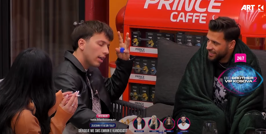 Moment interesant - "Vëllai i Madh" frikëson Blerandon (VIDEO)