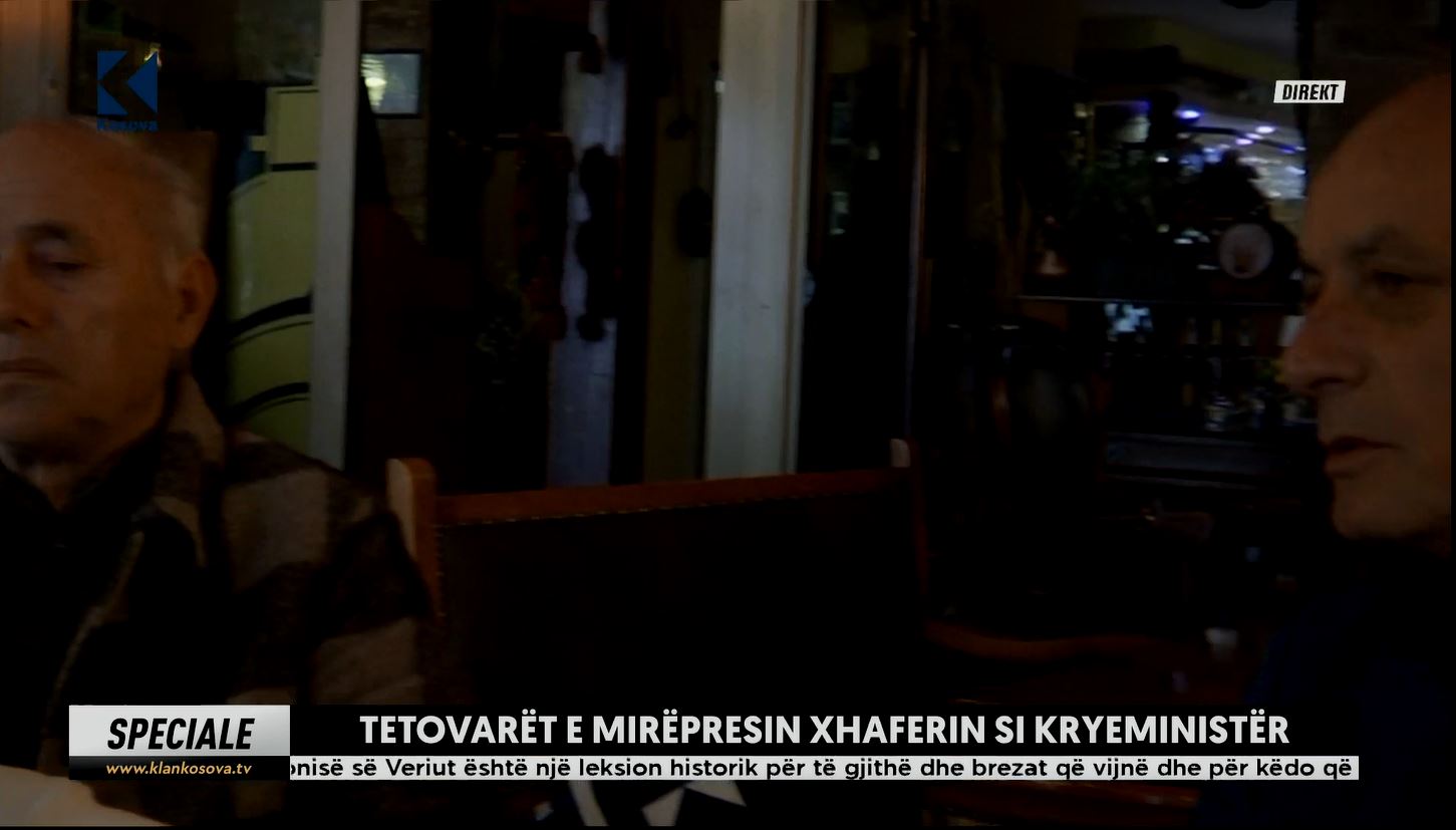 Tetovarët me vëmendje nga Kuvendi për zgjedhjen e Talat Xhaferit si kryeministër i Maqedonisë së Veriut (VIDEO)
